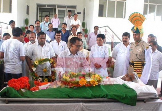 Tripura Assembly Chip Whip passed away on Sunday morning following protracted illness Tripura Assembly Chip Whip passed away on Sunday morning following protracted illness